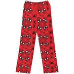 Spider-man bomull Lös pyjamasbyxor Kvinnor Pyjamas Långbyxor Kvinnor Män Tecknade Sovbyxor Casual Girls L