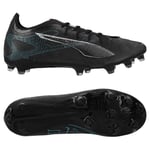 PUMA Ultra 5 Pro Fg/ag Eclipse - Svart/silver/bright Aqua, storlek 46½