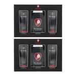 Tonino Lamborghini Mens Classico Eau De Toilette 125ml, Shower Gel + Aftershave Balm Set x 2 - NA - One Size