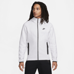 Nike Men's Full-zip Hoodie Sportswear Tech Fleece Windrunner Urheilu BIRCH HEATHER/BLK