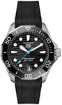 TAG Heuer WBP5110.FT6257 Aquaracer Professional 300 Sort/Gummi Ø42 mm