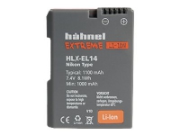 Hähnel Extreme HLX-EL14 - Batteri - Li-Ion - 1100 mAh - för Nikon D3200, D5100, D5200, D5300, D5500, D5600, Df Coolpix P7000, P7100, P7700, P7800