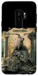 Coque pour Galaxy S9+ King Warrior Capybara sur pile crocodile