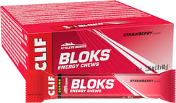 CLIF Bar BLOKS Energy Chews - Strawberry - Plant Based - Quick Energy for and -