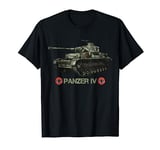 Vintage World War 2 German Tank Panzer IV gift T-Shirt