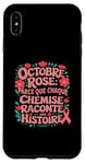 Coque pour iPhone XS Max Octobre Rose Ruban Rose Raconte Une Histoire Octobre Rose