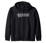 Psalm 27 The Lord Is My Light and My Salvation Zip Hoodie