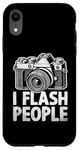 Coque pour iPhone XR I Flash Personnes Photographie Photographe