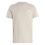 adidas IC9342 M 3S SJ T T-shirt Men's wonder taupe/white 2XL