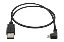 StarTech.com Left Angle Micro USB Cable - 1 ft / 0.5m - 90 degree - USB Cord - USB Charger Cable - USB to Micro USB Cable (USBAUB50CMLA) - USB-kabel - Micro-USB Type B til USB - 50 cm