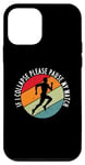 Coque pour iPhone 12 mini Si je m'effondre, veuillez suspendre ma montre Funny Running Marathon