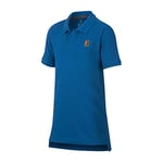 Nike B nkct Heritage Polo – Polo, Enfant L Bleu/Blanc (Military Blue/White)