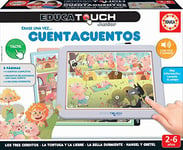 Educa- EducaTouch Junior: Érase una vez.Cuentacuentos 2, Con música y canciones Touch Belle Jeu éducatif pour Enfants à partir de 24 Mois, Jouet électronique, 17952, Multicolore, Única