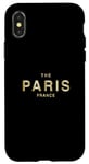 Coque pour iPhone X/XS THE PARIS FRANCE