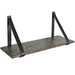 Nordic Furniture Group Frikk vägghylla ek brunlackad 60 cm