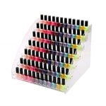 Gel Nagellack Nagellackhållare Klar Smink Displayställ Rack Hållare Organizer 7 Lager Nagellack