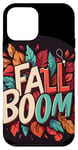 Coque pour iPhone 12 mini Déclaration Cool Fall Boom pour la saison d'automne