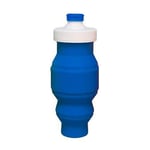 Foldable Water Bottle Travel Water Bottle Sports Water Bottle Running Drinks Bottles Small Water Bottle blue,500ml