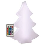 Shining tree lED rGB/lED basse consommation-outdoorleuchte 15 couleurs 8 seasons design par télécommande, vert, 113cm 15|kilowatts