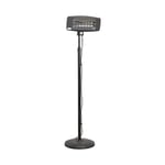 Sealey Infrared Quartz Patio Heater 2000W/230V with Telescopic Floor Stand