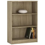 Furniture To Go Medium Wide Bookcase, Sonama Oak 4050247