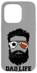 iPhone 15 Pro Soccer Football Dad Messy Hair Beard Soccer Football Dad Case