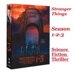 Stranger Things Säsong 1-3 Komplett 8-Disc