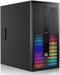 HP Ordinateur de Bureau RGB Gaming Desktop, Intel Quad Core I5 jusqu'à 3,6 GHz, Radeon RX 550 4G, 16 Go de mémoire, 512 Go SSD, 600M WiFi, Bluetooth 5.0, Win 10 Pro (renouvelé)