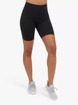 Spanx Booty Boost Active Cycling Shorts, Very Black