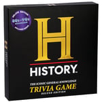 History Channel Trivia Board Game Deluxe Edition with 80s & 90s Expansion Pack - 2400+ General Knowledge Questions. Fun Party Card Game for Adults, Family & Teens in The Pursuit of Trivial Knowledge