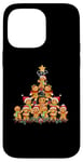 Coque pour iPhone 14 Pro Max Jolly Gingerbread Christmas Tree Tee Gingerbread T-shirt pour femme