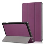 Lenovo Tab M10 TB-X605F Tri-Fold PU Case Purple