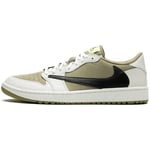 Baskets Nike  Air Jordan 1 Retro Low Golf Travis Scott Neutral Olive