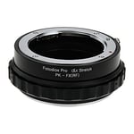 Fotodiox DLX Stretch Lens Mount Adapter Compatible with Pentax K Lenses on Fujifilm X-Mount Cameras