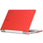 mCover Red liHard Coque pour Ordinateur Portable Convertible Acer Chromebook R11 CB5-132T / C738T 11,6" (Non Compatible avec Acer C720/C730/C740/CB3-111/CB3-131)