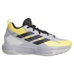 adidas Cross 'Em Up Select Mid Trainers Kids Basketball Shoes, Supplier Colour/core Black/Spark, 6 UK