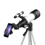 Télescope Lunette Astronomique 400 x 70 avec Trépied & Support Téléphone - YONIS