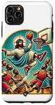 Coque pour iPhone 11 Pro Max Ballin with the Messiah Rejoignez la communauté Jesus Basketball