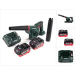 Metabo - ag 18 Souffleur sans fil 18 v + 2x Batteries LiHD 8,0 Ah + Chargeur