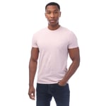 Superdry Mens Vintage Logo Embroidered T-Shirt in Pink material_cotton - Size 2XL