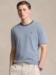 Polo Ralph Lauren Stripe Short Sleeve T-Shirt, Clancy Blue/White