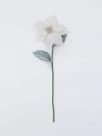 Everlands Poinsettia Stem, White