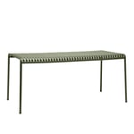 HAY - Palissade Table Olive - 170 x 90 cm - Matbord utomhus - designer_ronan_erwan_bouroullec - Grön - Metall