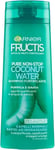 Garnier Fructis Noix de Coco Eau Shampooing Frais De L'Eau Cheveux Normal, X3