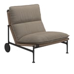 Gloster - Zenith Lounge Chair - Meteor - Fabric Grade B - Blend Sand - Loungestolar - Henrik Pedersen - Beige - Trä