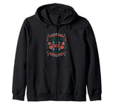 Calm Down and Focus on Holiday Movies Zip Hoodie