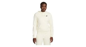 Sweat a capuche nike sportswear club fleece blanc