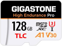 [Récupération De Données Gratuite De 5 Ans]Carte Micro Sd 128 Go,Haute Endurance Pro Series Vitesse Jusqu'À 100 Mo/S,Compatible Avec Redtiger Rove Viofo Vantrue,Pruveo,Arifayz,Caméra