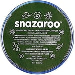 Snazaroo SZ1118455 Dark Green Classic Body Paint-1 Pc, 18 ml