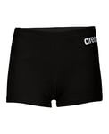 Arena Garçon Boy's Team Swim Solid Short, Black-white, 12-13 Ans EU